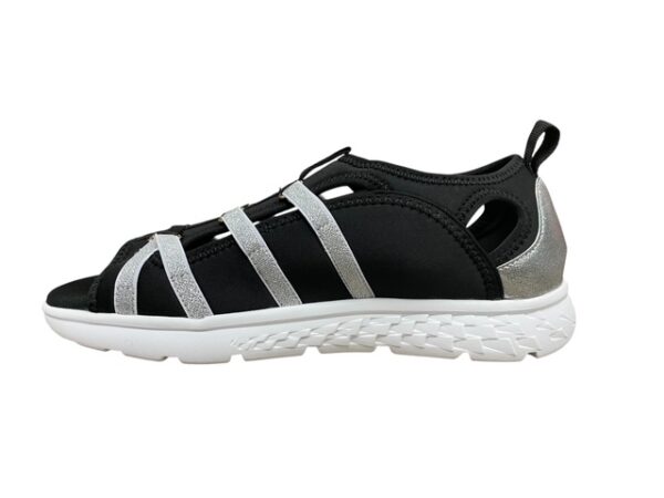 Black/Silver Amelia Sneakers