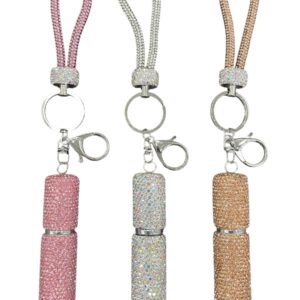 Pack of 3 Twinkle Mist Keyring