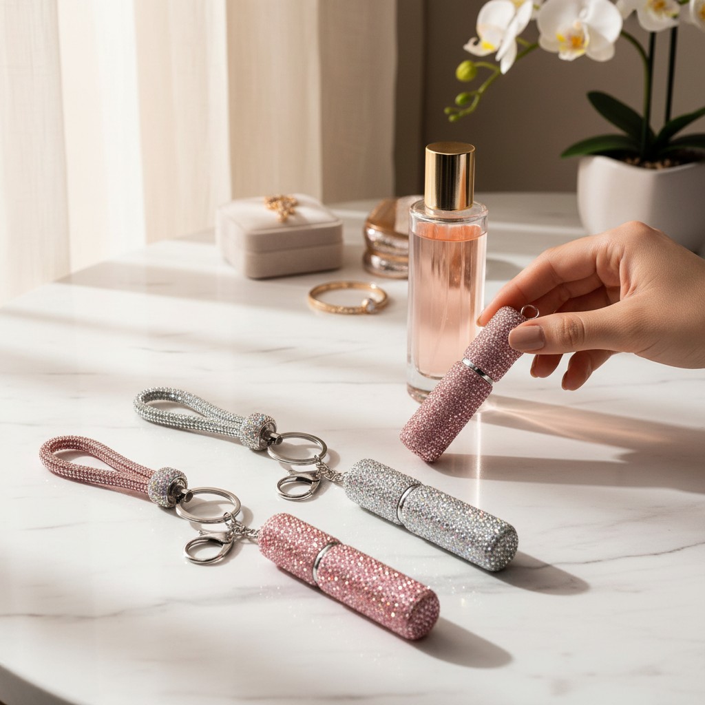 Pack of 3 Twinkle Mist Keyring - Image 3