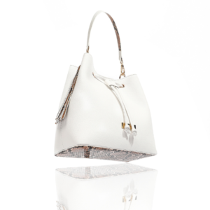 White Ruby Bucket Bag