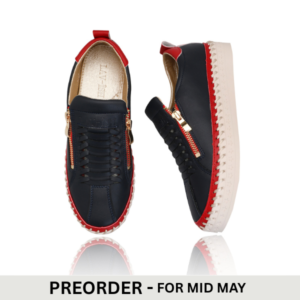 Navy/Red Heritage Zip Sneaker