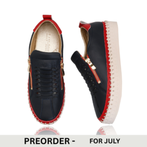 Navy/Red Heritage Zip Sneaker