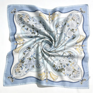 Mulberry Silk Scarf Light Blue