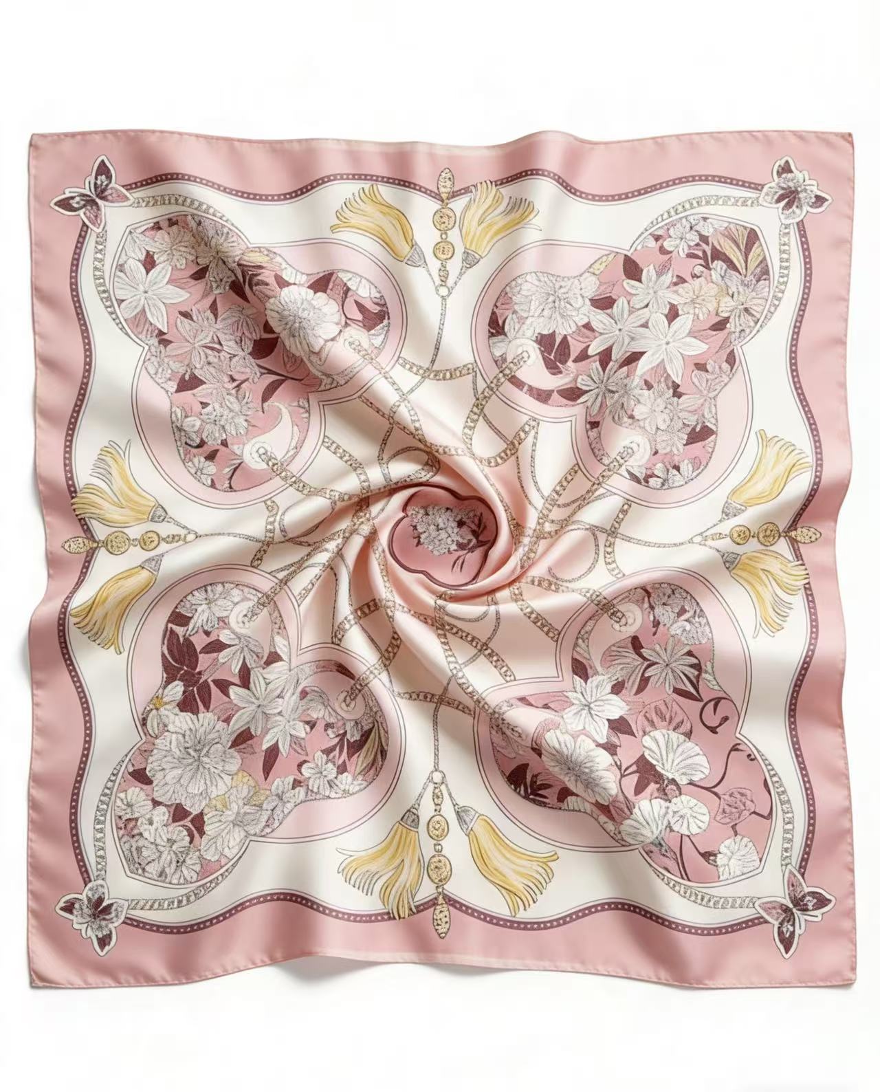 Mulberry Silk Scarf Pink