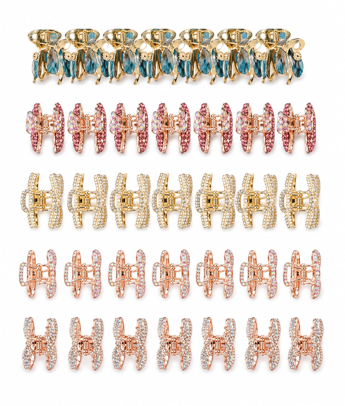 Box of 30 Claw Hair Clips - Image 3